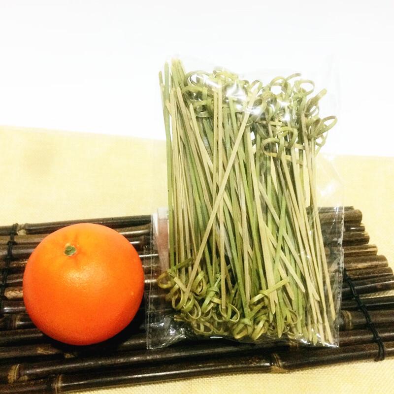 ZISIZ Disposable Decorative Bamboo Food Skewers