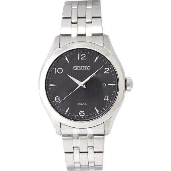 

Seiko унисекс SNE489P1 (Solar SS BK Мужская) часы