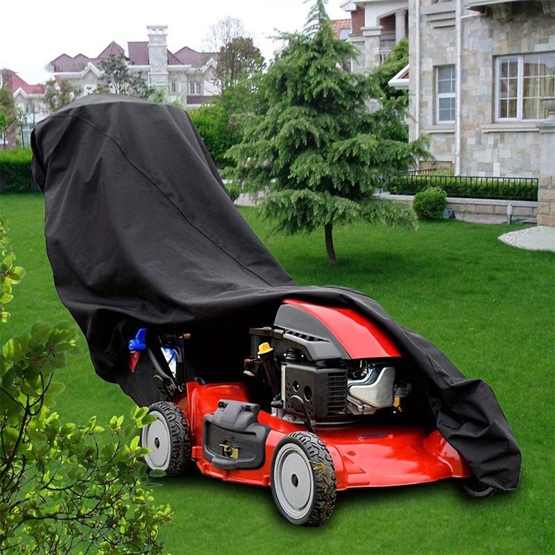 210D Universal Lawn Mower Cover Waterproof Dustproof All-Weather Outdoor Protection