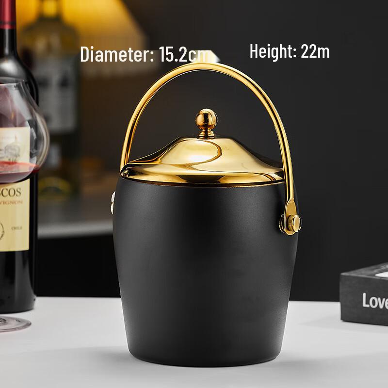 Shangqi Commercial Double-Layer Stainless Steel Ice Bucket