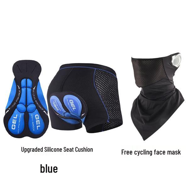 Cycling Underwear for Men & Women: Silicone-Padded, Quick-Dry Mountain & Road Bike Shorts - All-Season Wear