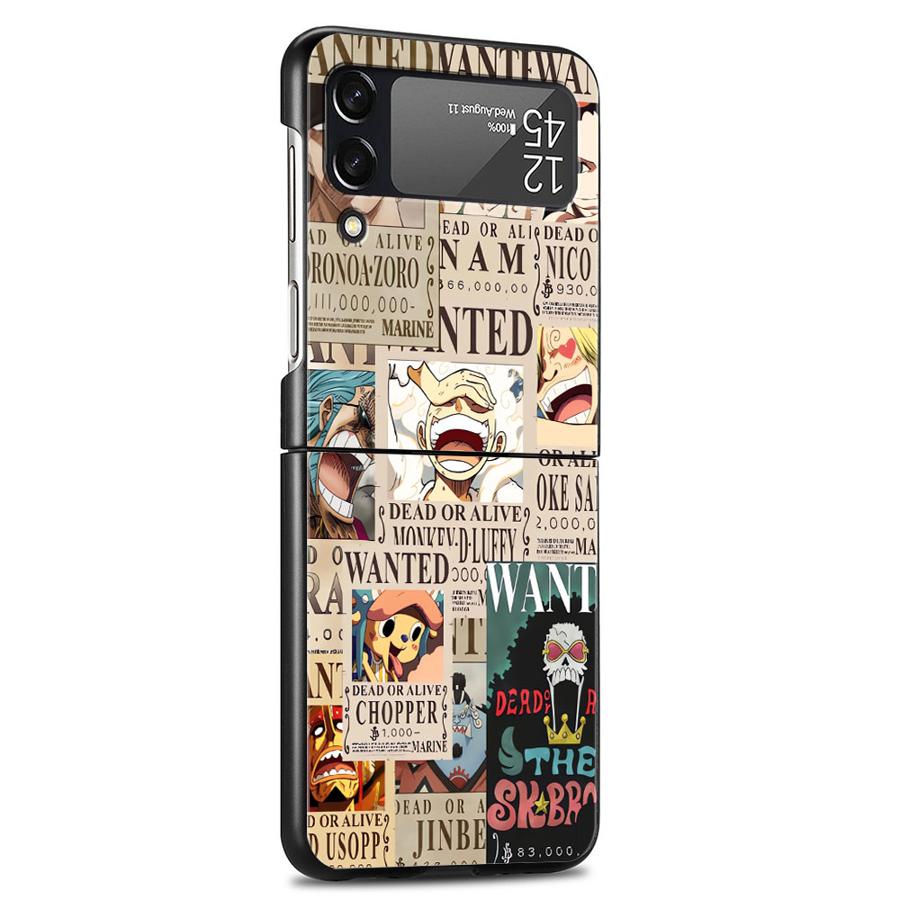 Anime One Pieces Case for Samsung Galaxy Z Flip 5 Z Flip Z Flip 3 Z FLIP 6 Back Cover