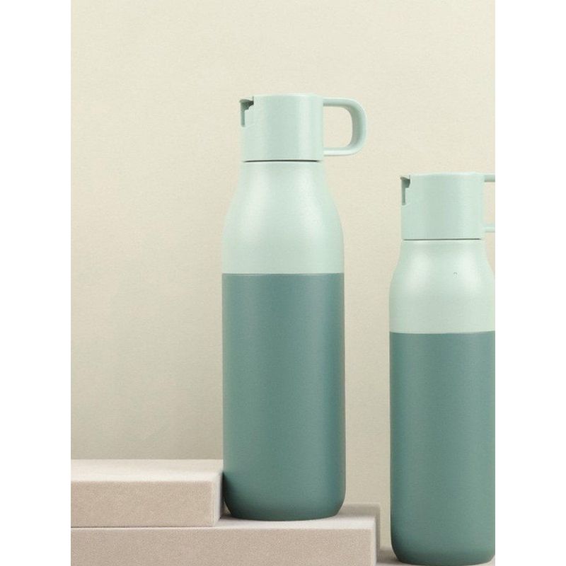 Large-Capacity Thermos Cup, Portable Thermos Kettle with Pop-Up Lid, Thermos Bottle for Student Dormitories and Home Use