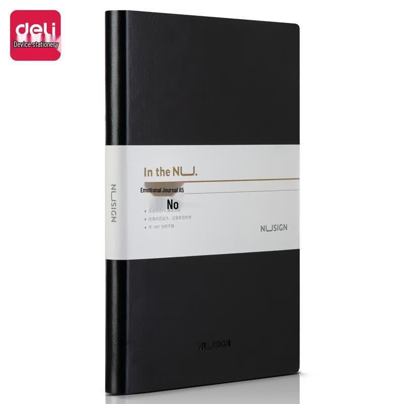 Deli New Race Series A5 Business Leather Notebook