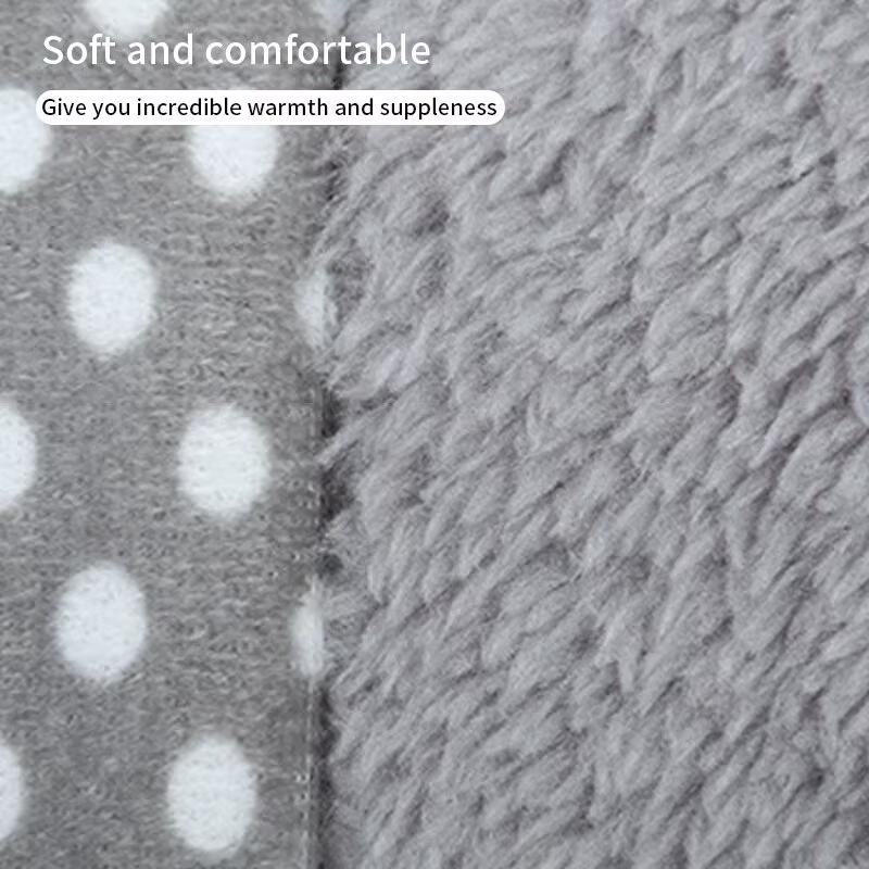 Winter Charging Electric Hot Water Bag (EU 220V 500W) – Double Insert Dot Pattern, Rechargeable Hand Warmer, Special for Warmth