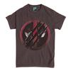 Marvel Unisex Adult Deadpool & Wolverine Logo T-Shirt