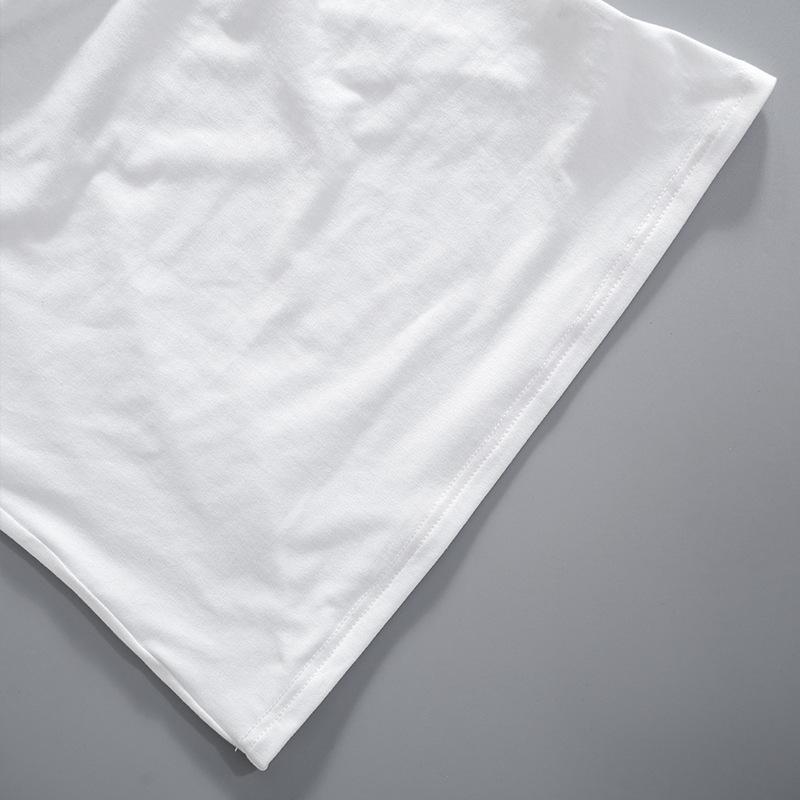 Women's Summer Solid Colour Swing Neck Sleeveless One Shoulder Backless Tie Sexy T-Shirt