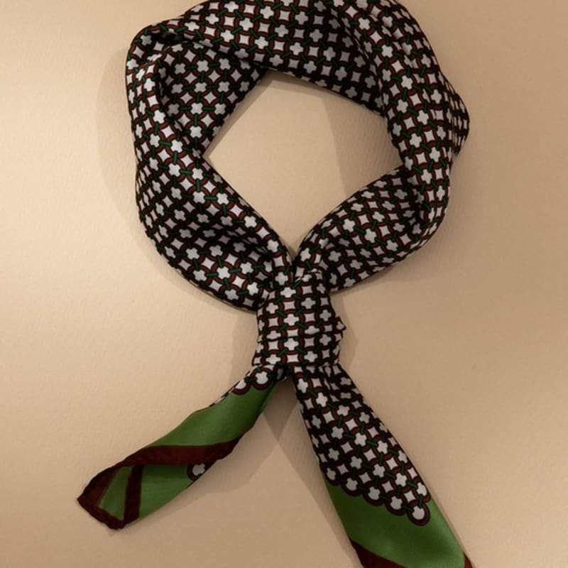 RECLOW RECLOW LVV BROWN Scarf