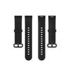 For Xiaomi Watch Mi Watch Lite / Redmi Watch Silicone Sports Watch Band(black)