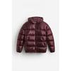 Men's Winter Fashion Solid Color Quilted Patchwork Hooded Cotton Clothes, Casual Loose Warm Zipper Cotton-padded Clothes