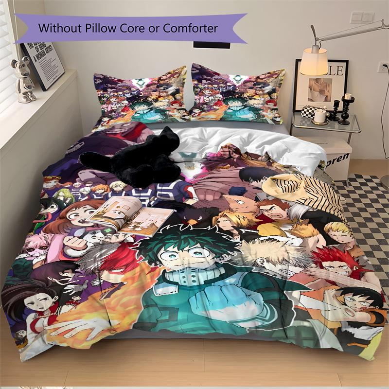 Hero'S Journey Unite Print 3Pcs Bedding Setduvet Cover With 2 Bedropillowcase Home Birthday Gift