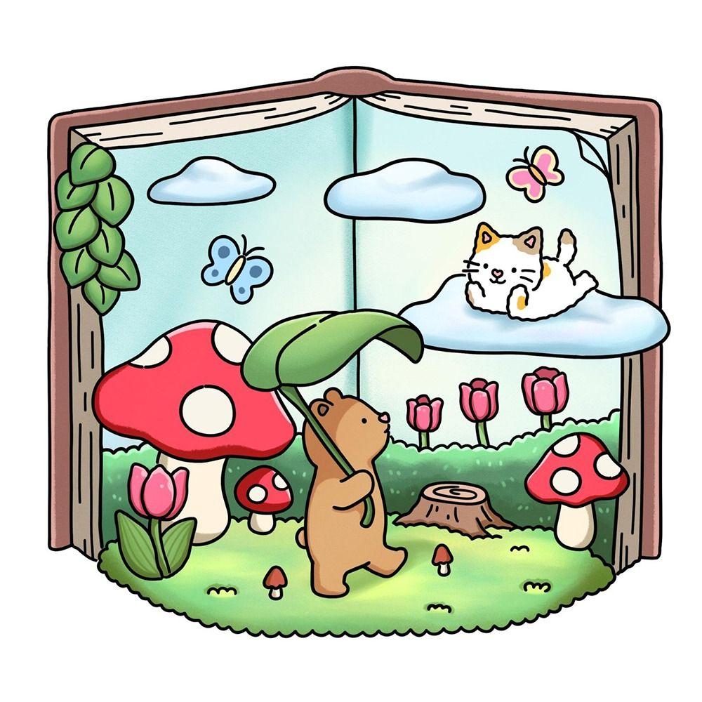 Stress Relief Graffiti Painting Book Girl Moments Paperback  for Adults And Teens