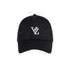 VARZAR 3D Monogram Side Mesh Overfit Ball Cap Black