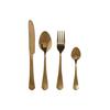 Gold-plated Stainless Steel Cutlery Set - Home ESPRIT - 16 Pieces - Multicoloured - 0.4x2x24 Cm - Corrosion-resistant