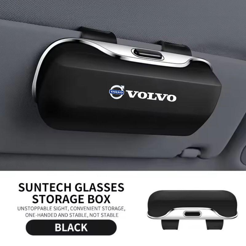 

For Volvo XC40 XC60 XC70 XC90 S40 S60 S90 V40 V50 V60 V90 Car Visor Sunglasses Glasses Case Glasses Holder Clip Box Accessories