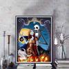 Disney 5D DIY Diamond Painting Illustrations From The Nightmare Before Christmas Full Round Diamond Mosaic Cartoon CrossStitch Artwork for Home Decor