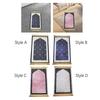 Muslim Prayer Rug with Tassel Thicken Carpet for Festival Holiday