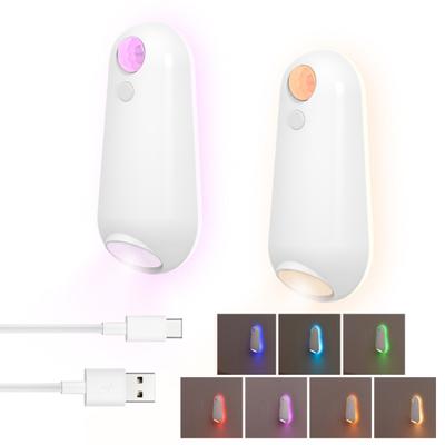 Toilet Night Lamp Colorful Lights USB Rechargeable Waterproof Motion Sensor Activated LED Light Bathroom Accessories