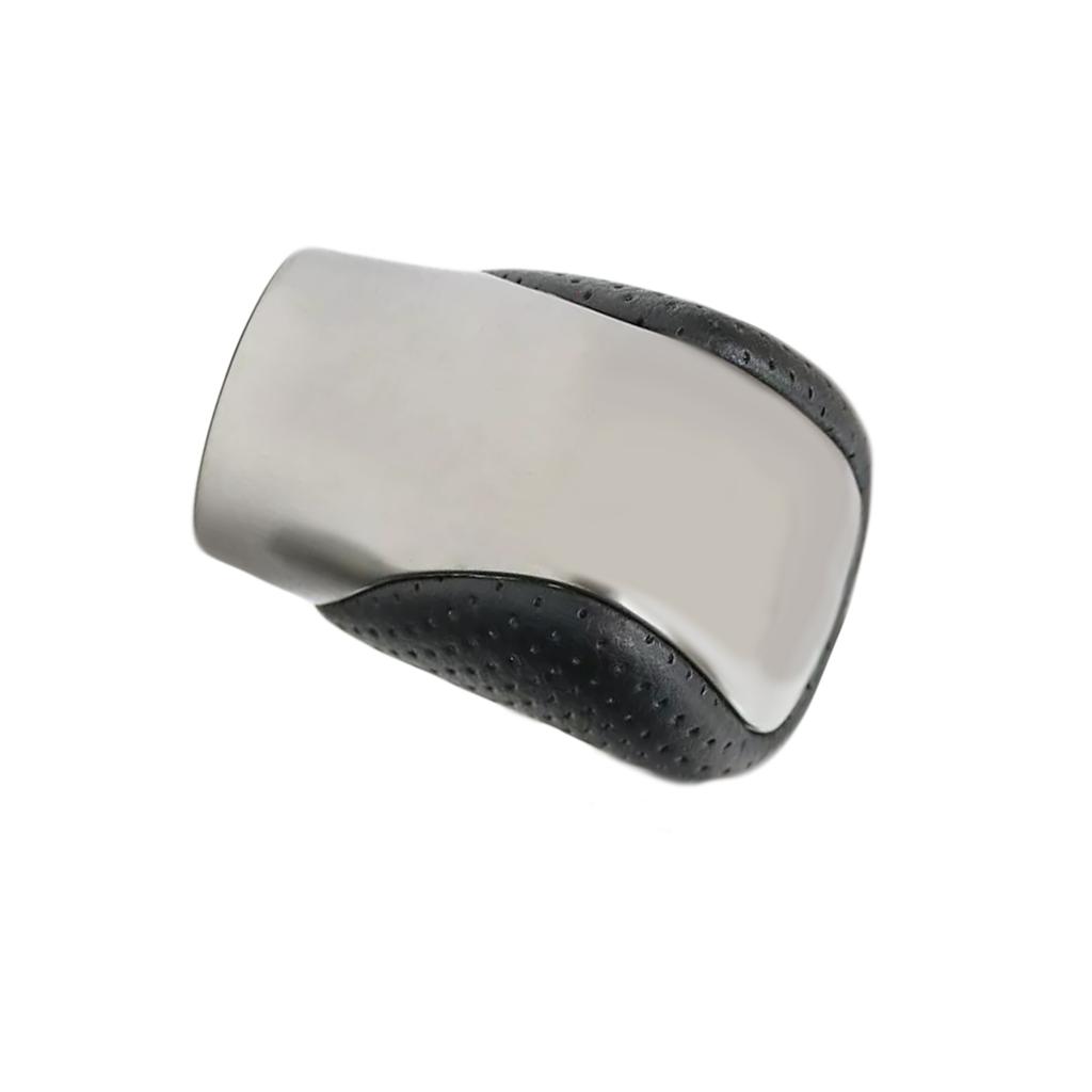 Auto Schaltknauf Schalthebelknauf Einfache Installation Stilvolles Design ABS & PU-Leder Komfortabler Griff Für Auto Innenraum