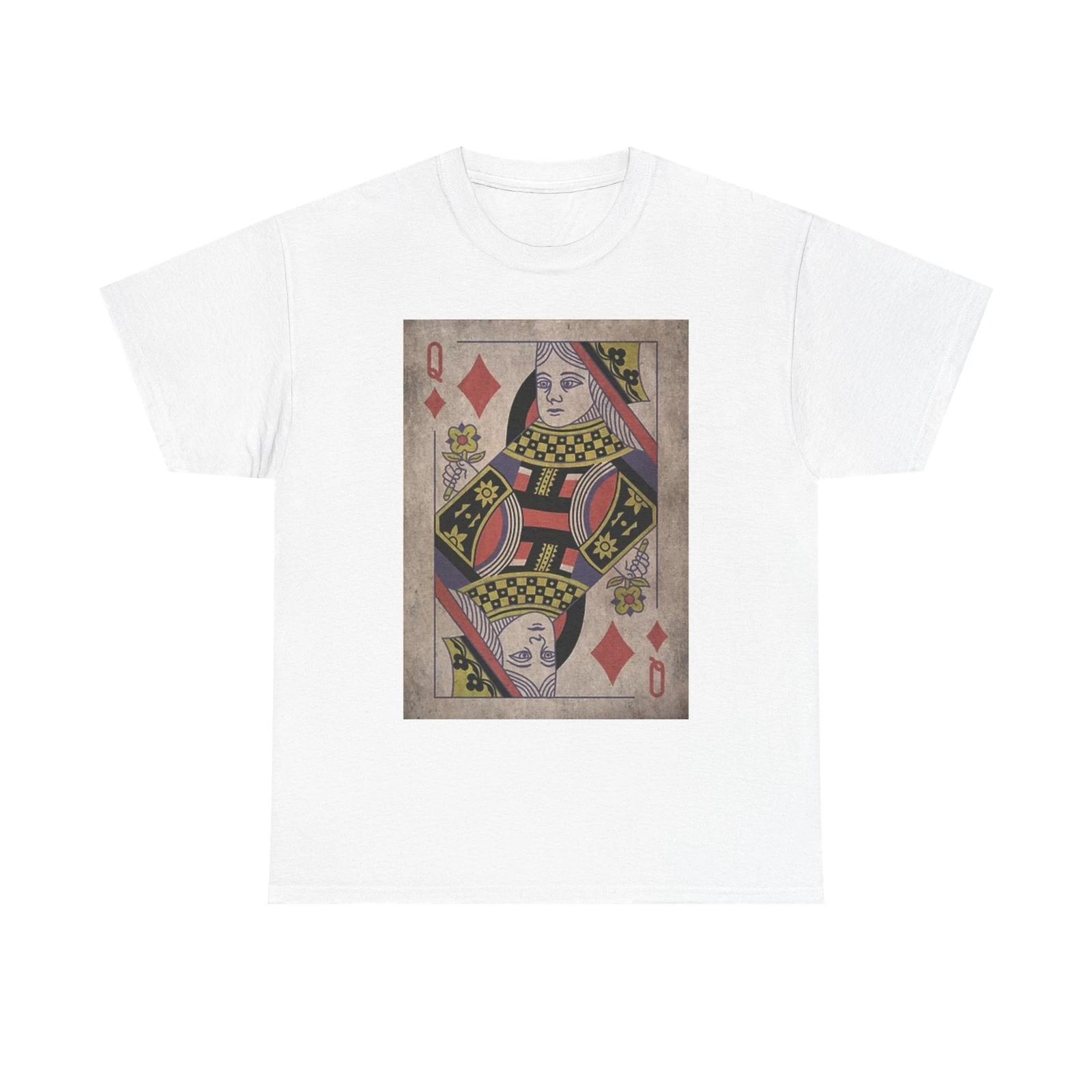 Men s and Women s T-shirts Queen Of Diamonds XXL