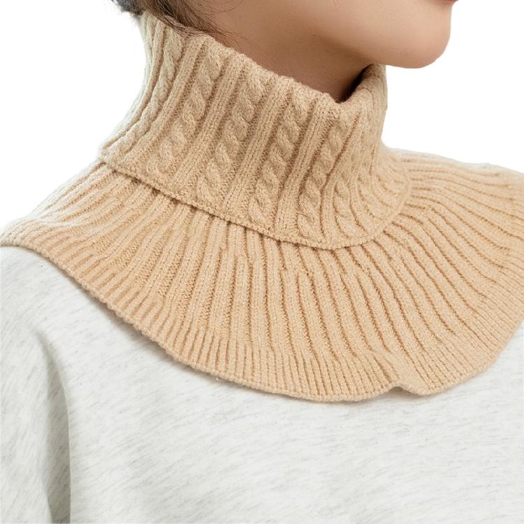 Fashion Neck Scarf Soft Yarn Stretchy Design Knitted Neck Wrap Winter Neck Protections For Women and Girls