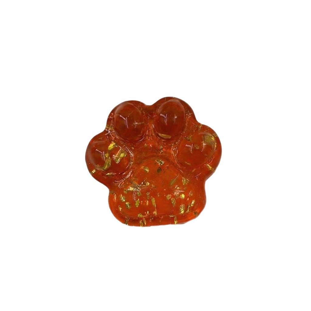 Soft Jelly Feel Cat Paw Squishy, Anti-Stress Fidget Toy for Kids and Adults Anxiety Relief