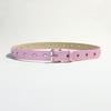 Fashion Punk Women's Belt Star Hollow Eyelet Korean Style Metal Buckle Waistband Casual Versatile Waist Strap Jeans Decor