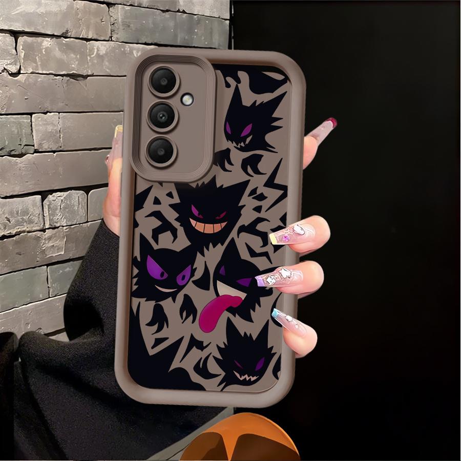 Case for Samsung Galaxy A14 A04 A17 A16 A06 A11 A13 A30 A15 A05 A20 A12 A07 A50 Phone Cover Pokemon Cool Gengar