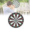 17 Inch Large Double-sided Dartboard Set Fiberboard Material Perfect For Family Fun