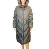 Exported to Russia Hooded down Cotton Cold Protective Clothing Female Pure Color Minimalist Fashion Thickened Cotton Padded Coat Northeast Winter