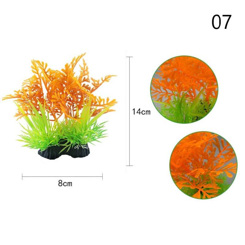 13 Kinds Artificial Aquarium Decor Plants Water Weeds Ornament Aquatic Plant