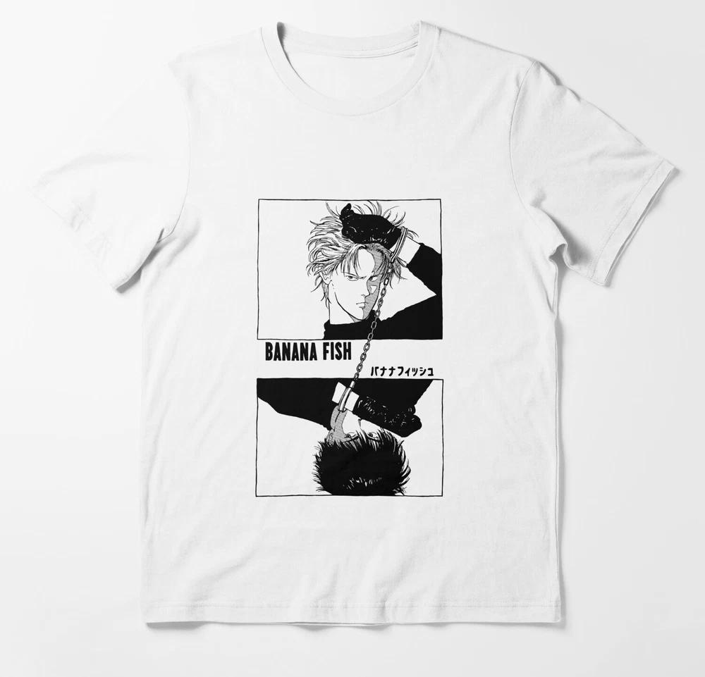 BANANA FISHChains BW Sayonarabanana Fisheiji AniUnisexew Unisex Tshirt S