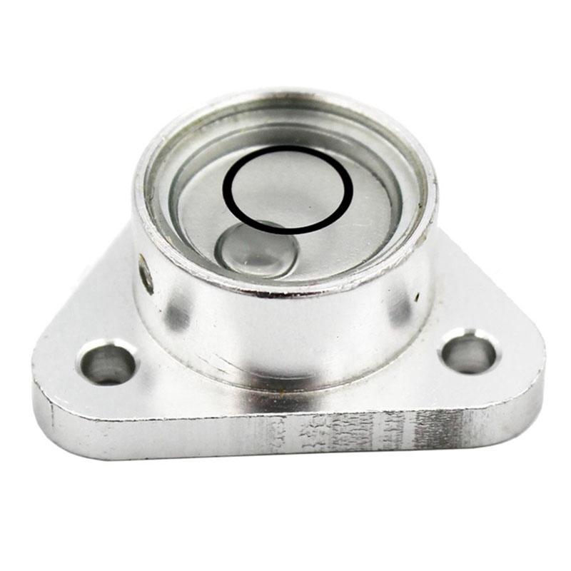 Nivelă triunghiulară metalică cu bule, nivelă universală Burbuja Nivel pentru Sartorius Balance, prevenirea alunecării, DIA 26*15*9.5mm