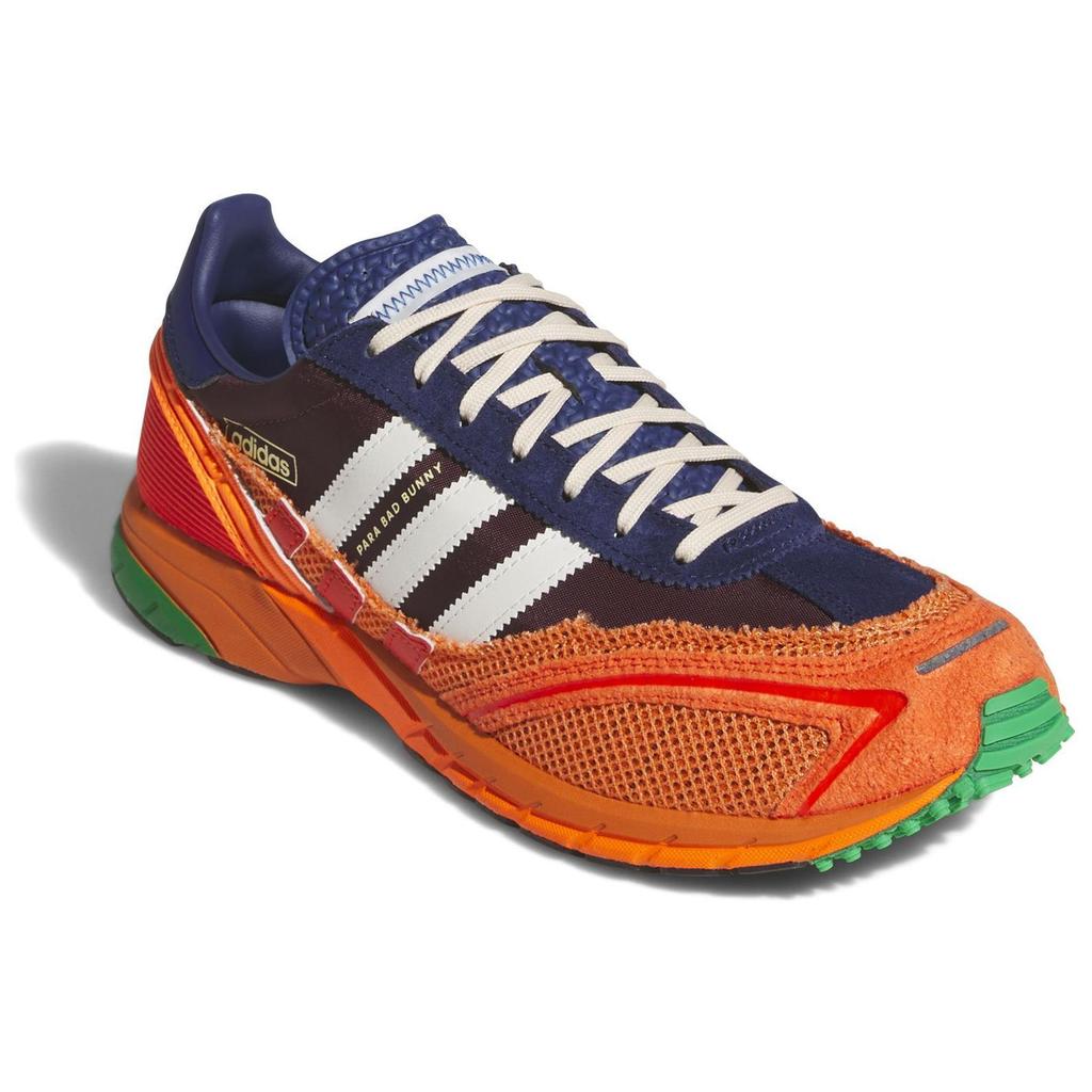 Bad Bunny X Adidas Adizero SL72 High Fashion Unisex Sneakers Red Maroon Chalk-White JP8815