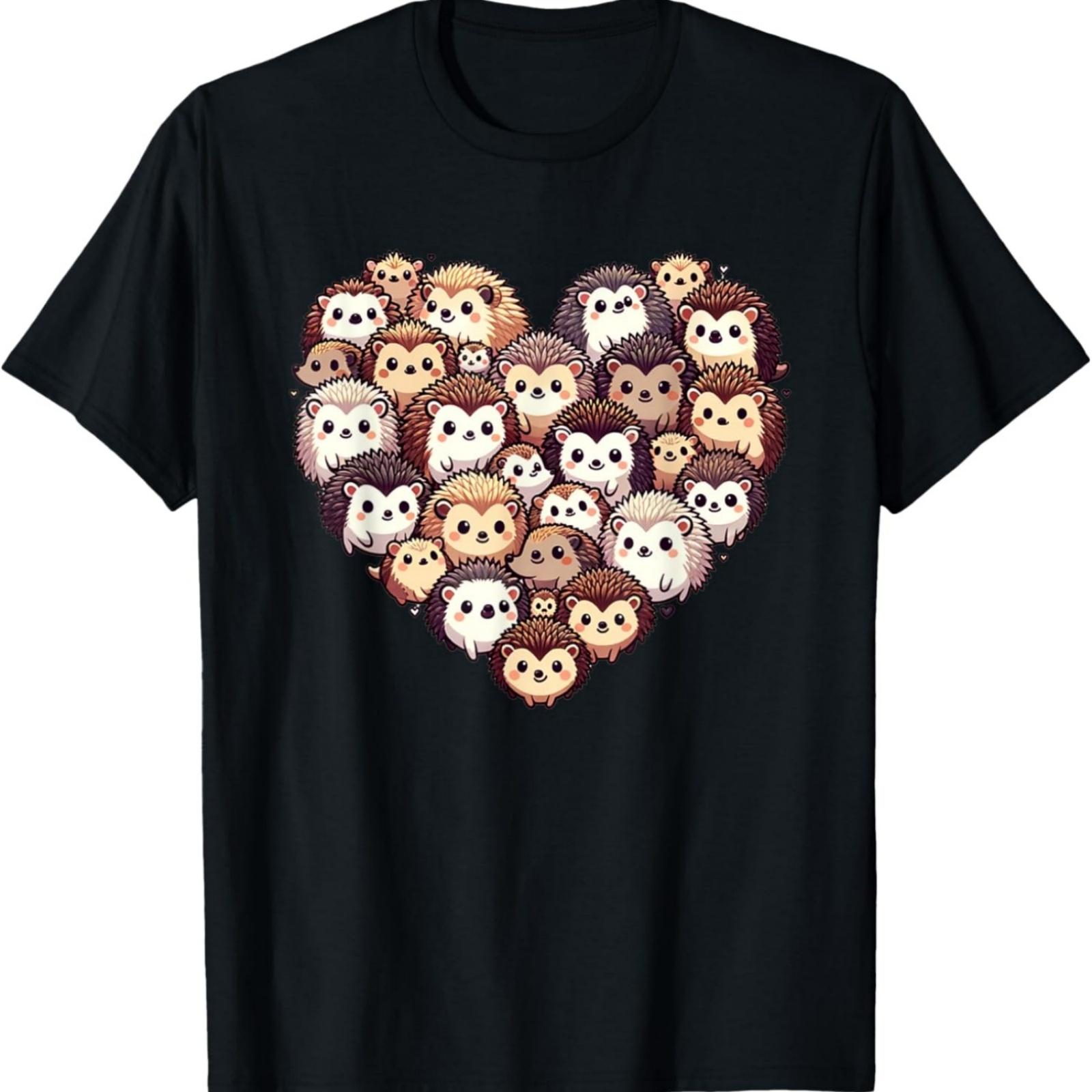 

Lovely Hedgehog Lover Hedgehogs T-Shirt XXXXXL різнокольоровий