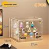 Large Containerized Designs Acrylic Organizer for Collectible Figures and Blind Box Toys Action Figures Desktop Organizers Box