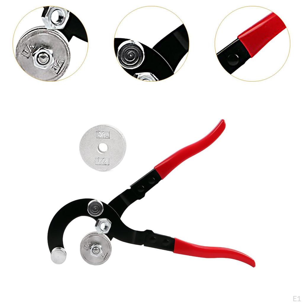 Tubing Bender Convenient Practical Hand Tool for 1/4 5/16 3/8 3/16 Inch Automotive