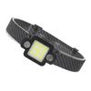 Working Headlamp with 2400mah Battery USB Charging COB Head Neck Warning Lamp Life Waterproof