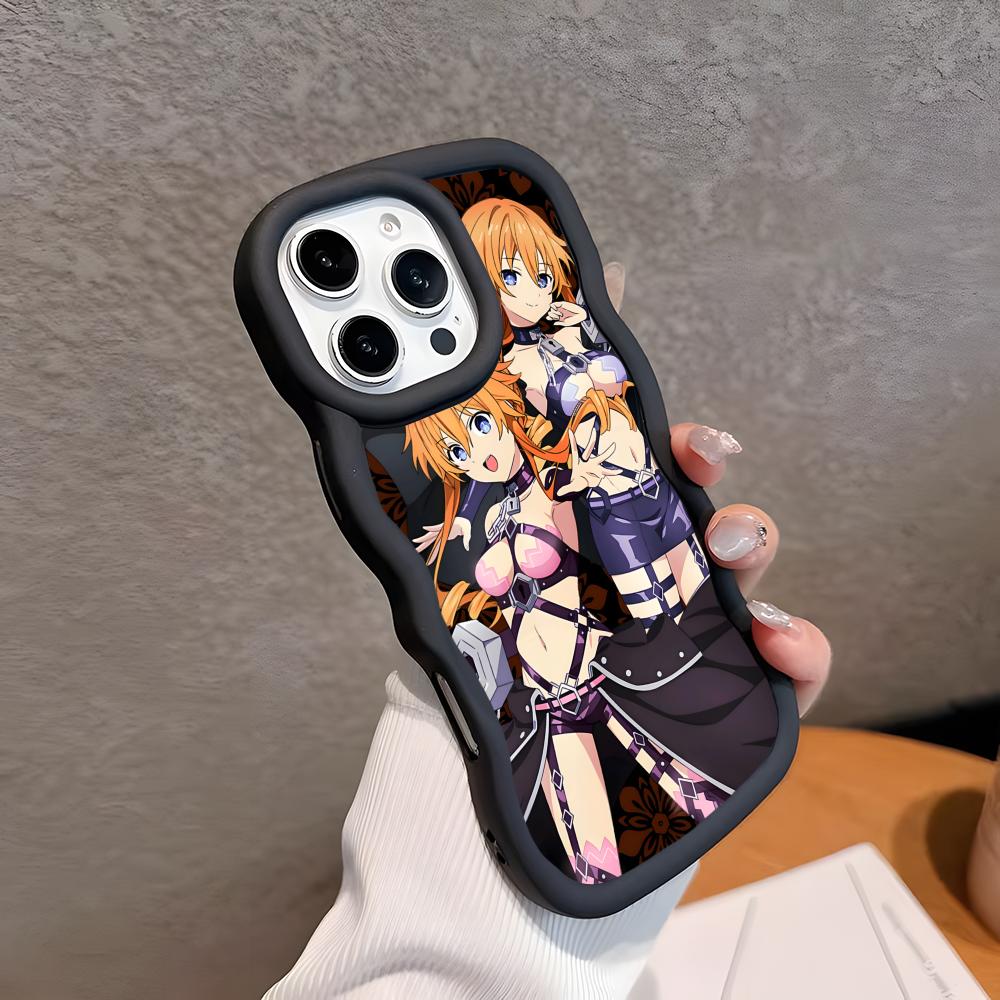 Date a Live Yamai Kaguya Wavy Edge TPU Handyhülle für iPhone 17 16 15 14 13 12 11 Air Pro Max Plus Buntes Cover