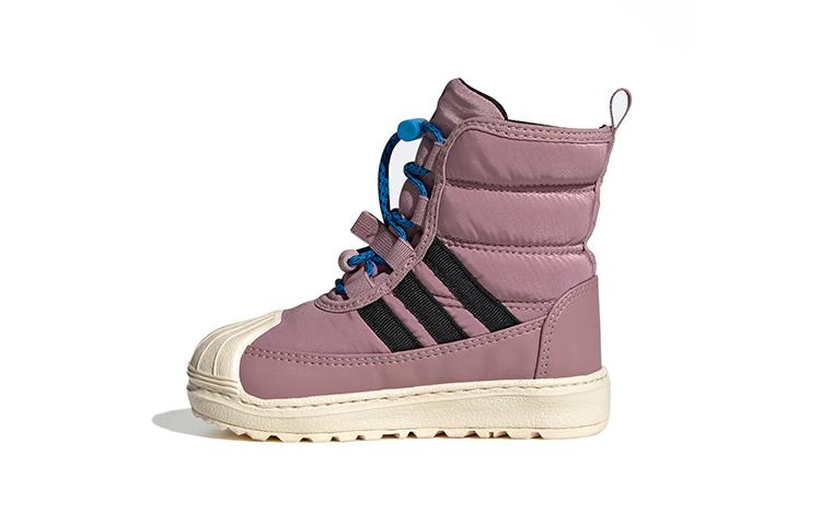 

Adidas Originals SUPERSTAR 360 2.0 Slip Resistant Cushioning High top Toddler Shoes Taro Purple Infant And Toddler GV9066 26.5