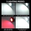 Portable COB Keychain Flashlight LED Mini Work Lights Floodlight Type C Rechargeable Bottle Opener Outdoor Camping Light