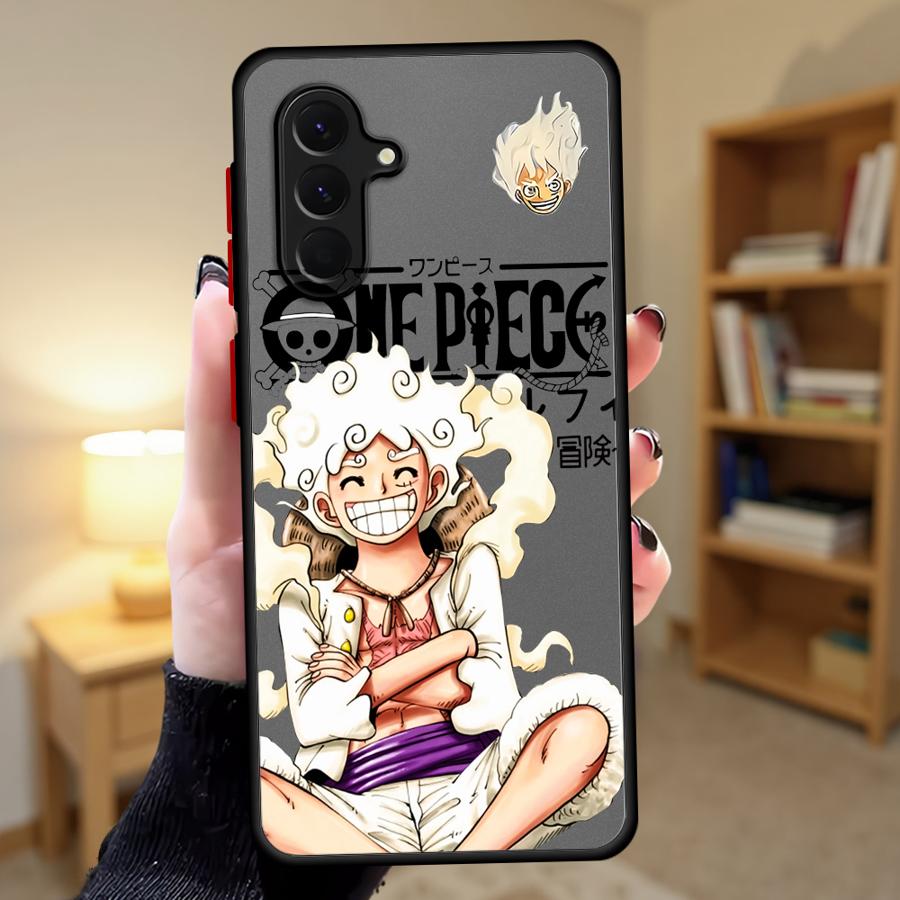 Anime One Piece Phone Cover Case for Samsung Galaxy A17 A52 A53 A54 A56 A55 A52S A72 A35 A73 A33 A34 A36 A16 A15 A14 A23