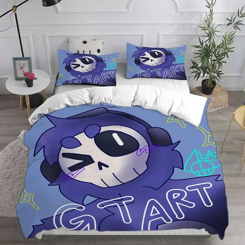 Gorilla Tag 3D Bedding Set Full Size Comforter Quilt Duvet Cover Pillowcase 2-3Pcs Kids Adult