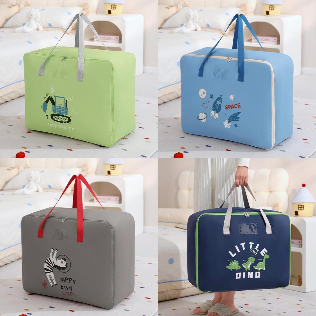 Childrens Quilt Storage Bag With Oxford Fabric For Bedroom And Travel Organization