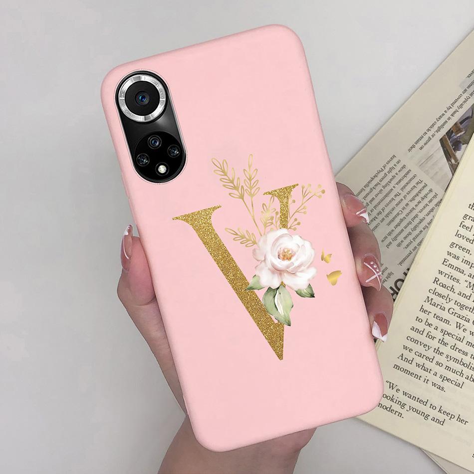 Für Huawei Nova 9 SE Pro Hülle Niedliche Buchstaben Weiche Silikonhülle Für Huawei Nova9 Pro Nova 9SE Handyhülle Fundas Stoßfester Bumper