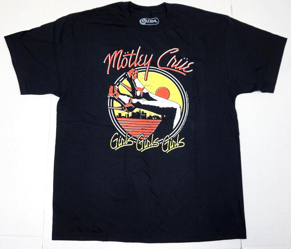 

Motley Crue T-shirt Distressed Global Licensed Oversized Tee Men s Large New Unisex T-Shirt S