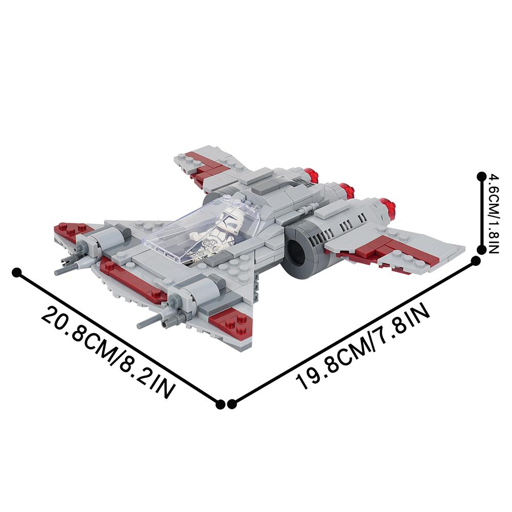 MOOXI Hvězdné války Bojový tank Model Cihličky DIY Dioráma Dospělí Děti Hračky Stavebnice Montessori Dárky Pokojová dekorace