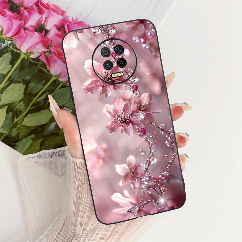 For Infinix Note 7 Case Cover Cute Cat Fashion Butterfly Funny Painted Silicone Phone Casing For Infinix X690B X690