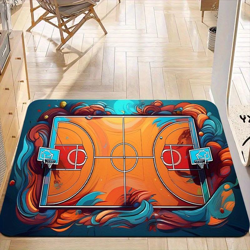 Floor Mat, Suitable for Bathroom and Kitchen, Elegant Design - Perfect for Living Room, Bedroom, Office, Hallway Decor, Living R