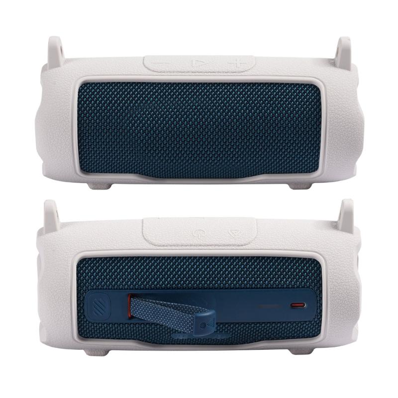 Durability Silicone Sleeve For Flip 7 Travel Speaker Shoulder Pouch Providing Full Protections And Convenient Access